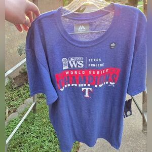 Texas Rangers Baseball 2023 World Champions T-shirt Unisex